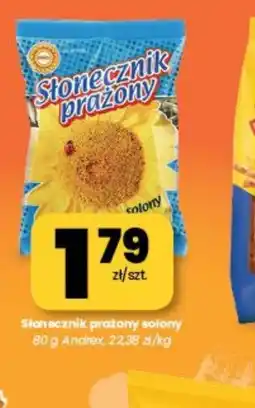 Słonecznik prażony solony
