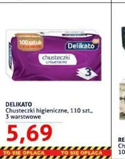 Blue Stop Delikato Chusteczki Higieniczne oferta