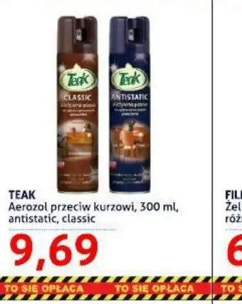 Blue Stop Teak Aerozol przeciw kurzowi oferta