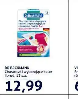 Blue Stop Dr. Beckmann Chusteczki wypłukujące kolor i brud oferta