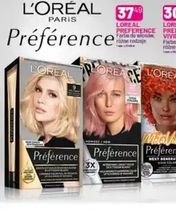 Koliber drogerie L'Oréal Paris Préférence oferta