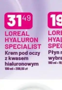 Koliber drogerie L'Oréal Hyaluron Specialist oferta