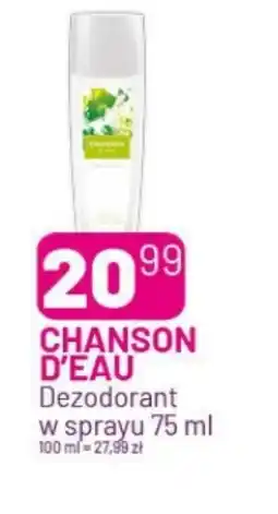 Koliber drogerie Chanson D'Eau Dezodorant oferta