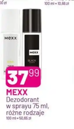 Koliber drogerie Mexx Dezodorant w sprayu oferta