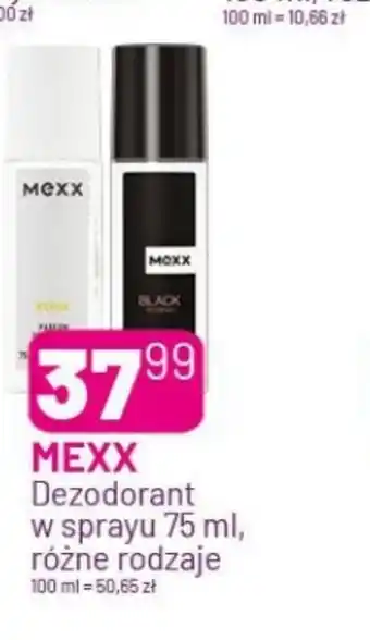 Koliber drogerie Mexx Dezodorant w sprayu oferta