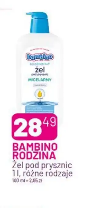 Koliber drogerie Bambino Rodzina Zel pod prysznic oferta