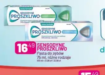 Koliber drogerie Sensodyne Proszkliwo oferta