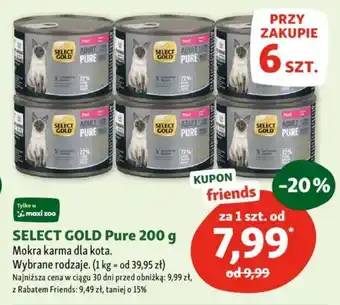 Maxi Zoo Select Gold Pure oferta