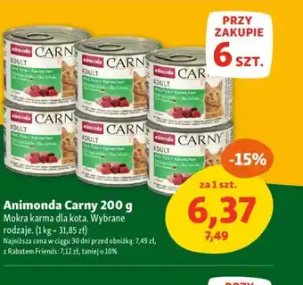 Maxi Zoo Animonda Carny 200 g oferta