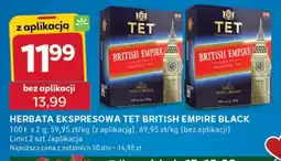 Stokrotka Optima Herbata ekspresowa Tet British Empire Black oferta