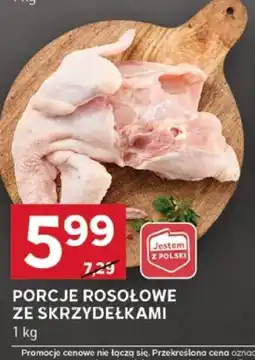 Stokrotka Optima Porcje rosołowe ze skrzydełkami oferta