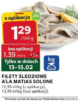 Stokrotka Optima Filety śledziowe a'la Matias solone oferta