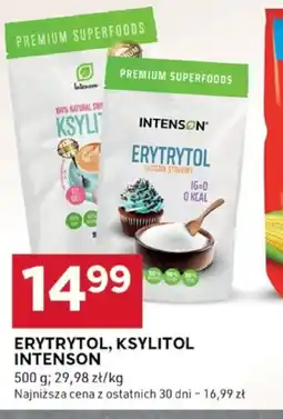 Erytrytol, ksylitol Intenson