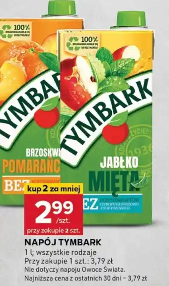 Stokrotka Optima Napój Tymbark oferta