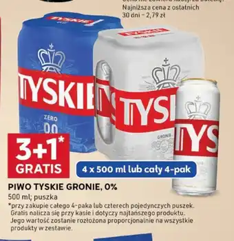 Stokrotka Optima Piwo Tyskie Gronie 0,0% oferta