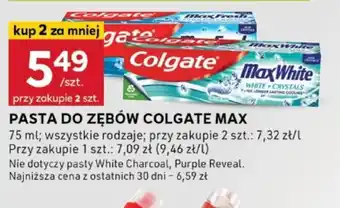 Stokrotka Optima Pasta do zębów Colgate Max oferta