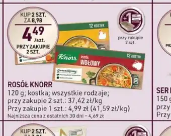 Stokrotka Optima Rosół Knorr oferta