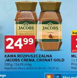 Stokrotka Optima Kawa rozpuszczalna Jacobs Crema, Cronat Gold oferta