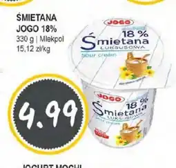 Słoneczko Smietana JOGO 18% oferta