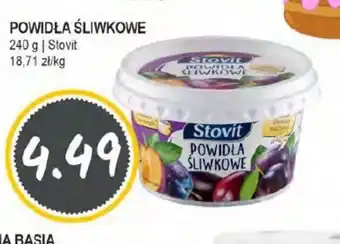 Słoneczko Powidła śliwkowe Stovit oferta