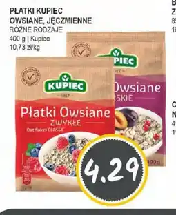 Słoneczko Płatki Kupiec owsiane, jęczmienne oferta