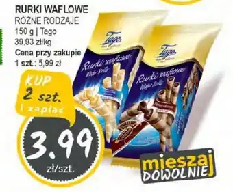 Słoneczko Rurki waflowe Tago oferta