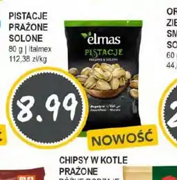 Słoneczko Pistacje prażone solone Elmas oferta