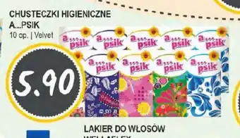 Słoneczko Chusteczki higieniczne A...PSIK Velvet oferta