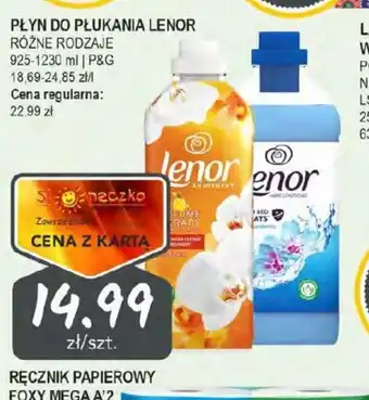 Słoneczko Płyn do płukania Lenor oferta