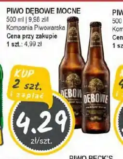 Słoneczko Piwo Dębowe Mocne oferta