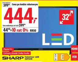 Media Expert Telewizor Sharp oferta