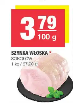 Spar Szynka włoska sokołów oferta