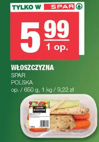 Spar Włoszczyzna spar oferta