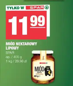 Spar Miód nektarowy lipowy spar oferta