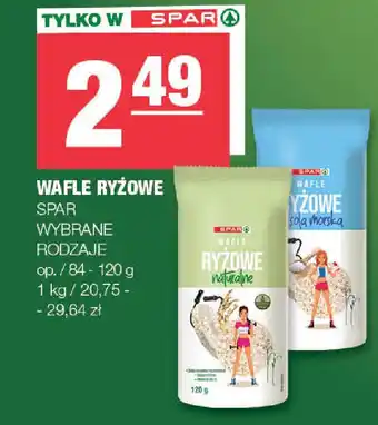 Spar Wafle ryżowe spar oferta