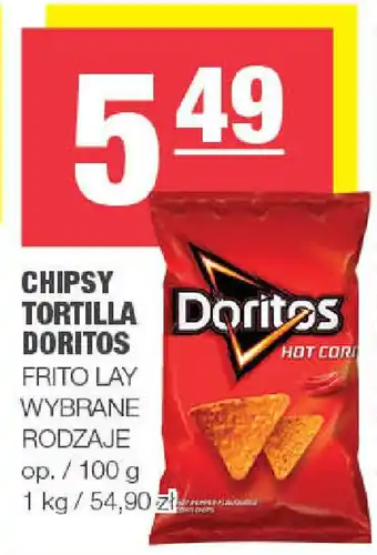 Spar Chipsy tortilla doritos frito lay oferta