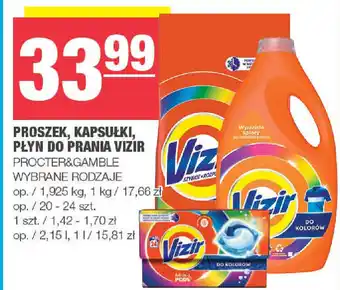 Spar Proszek, kapsułki, płyn do prania vizir procter&gamble oferta