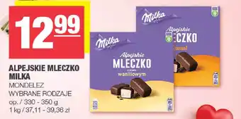 Spar Alpejskie mleczko milka mondelez oferta