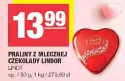 Spar Praliny z mlecznej czekolady lindor lindt oferta