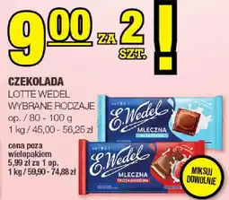 Spar Czekolada lotte wedel oferta