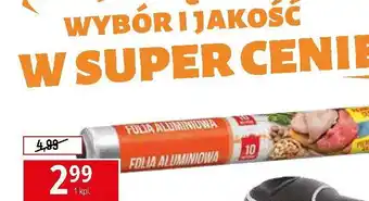 E.Leclerc Folia aluminiowa 10 m Jan Niezbędny oferta