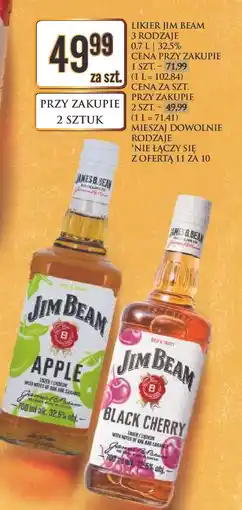 Dino Bourbon Jim Beam Red Stag Black Cherry oferta