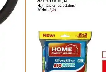 E.Leclerc Ścierki z mikrofibry uniwersalne Home Sweet oferta