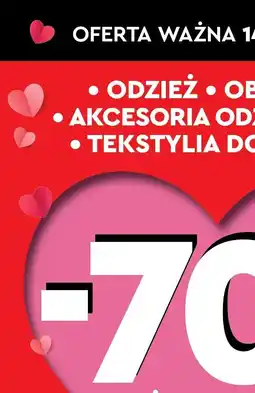 Biedronka Odzież, obuwie, akcesoria odzieżowe, tekstylia domowe oferta