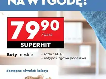 Biedronka Buty męskie 41-45 Cleve oferta