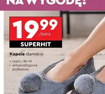 Biedronka Kapcie damskie rozm. 36-41 Cleve oferta