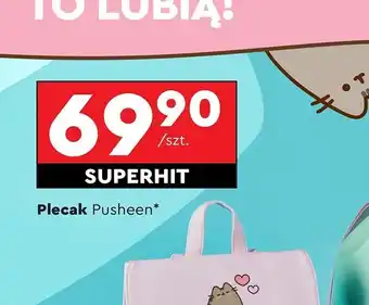 Biedronka Plecak pusheen oferta