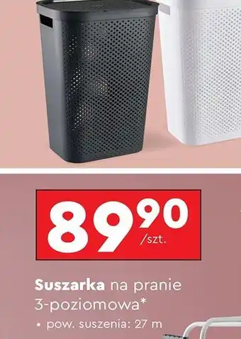 Biedronka Suszarka na pranie 3-poziomowa Smukee oferta