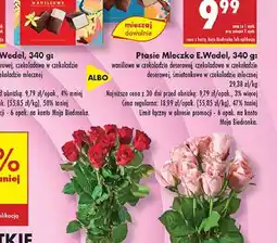 Biedronka Czekoladki śmietankowe E. Wedel Ptasie Mleczko oferta