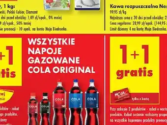 Biedronka Cukier z buraków cukrowych Królewski oferta